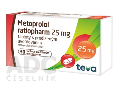 Metoprolol ratiopharm 25 mg