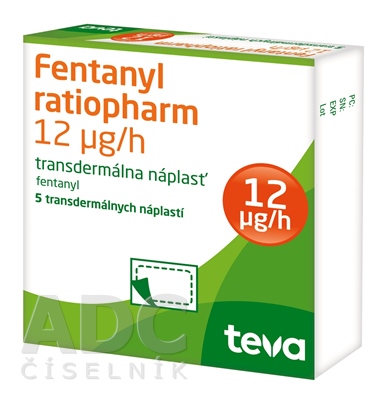 Fentanyl ratiopharm 12 µg/ h