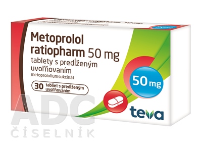Metoprolol ratiopharm 50 mg