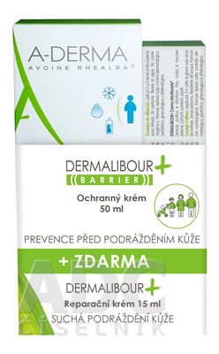 A-DERMA DERMALIBOUR+BARRIER CREME (Akcia)