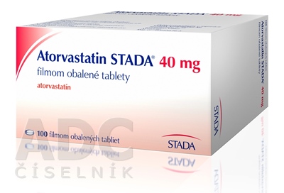 Atorvastatin STADA 40 mg filmom obalené tablety
