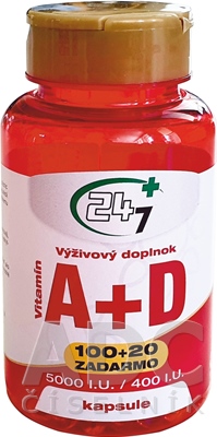 24/7 Plus Vitamín A + D
