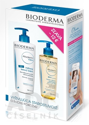 BIODERMA Atoderm KRÉM parfum + OLEJ