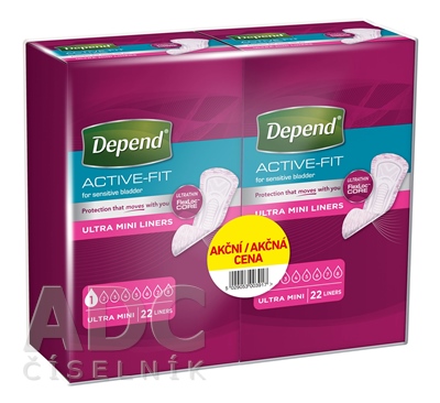DEPEND ACTIVE-FIT Ultra Mini DUOPACK