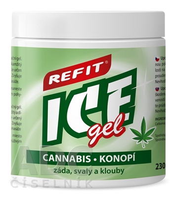 REFIT ICE GEL CANNABIS - KONOPÍ