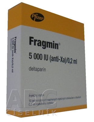 FRAGMIN 5000 IU (anti-Xa)/0,2 ml