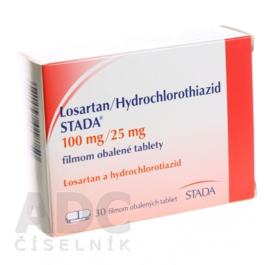 Losartan/Hydrochlorothiazid STADA 100 mg/25 mg