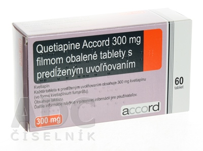 Quetiapine Accord 300 mg