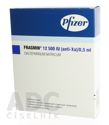 FRAGMIN 12500 IU (anti-Xa)/0,5 ml