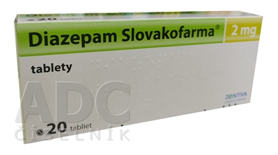 Diazepam 2 mg davkovanie u deti