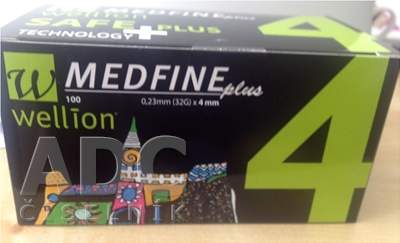 Wellion MEDFINE plus Penneedles 4 mm
