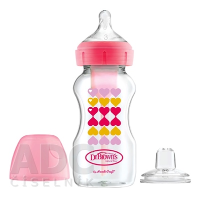 Dr.BROWN´S DOJČENSKÁ FĽAŠA OPTIONS+ 2V1 270ml