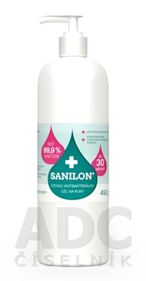 SANILON čistiaci antibakteriálny gél na ruky