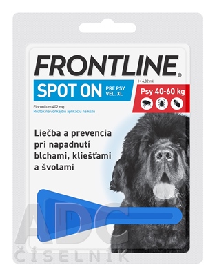 FRONTLINE Spot-on pre psy XL