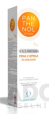 omega PANTHENOL 10% ĽADOVÝ EFEKT