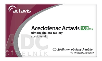 Aceclofenac Actavis 100 mg