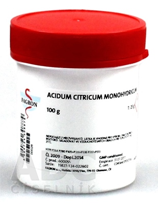Acidum citricum monohydricum - FAGRON
