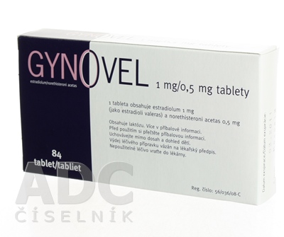 GYNOVEL 1 mg/0,5 mg tablety