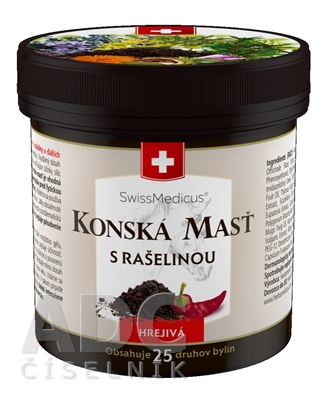 KONSKÁ MASŤ S RAŠELINOU HREJIVÁ