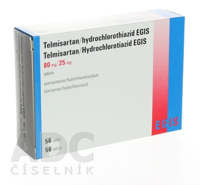 Telmisartan HCT EGIS 80 mg/25 mg