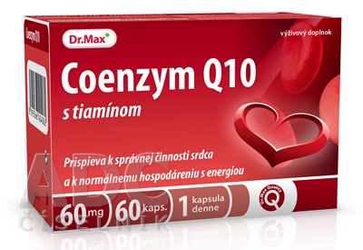 Dr.Max Coenzym Q10 60 mg s tiamínom