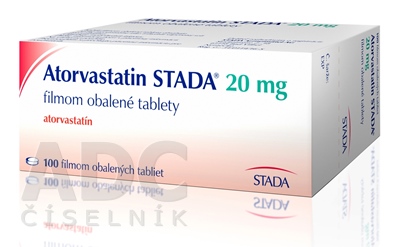 Atorvastatin STADA 20 mg filmom obalené tablety