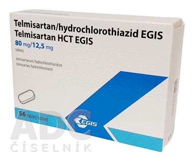 Telmisartan HCT EGIS 80 mg/12,5 mg