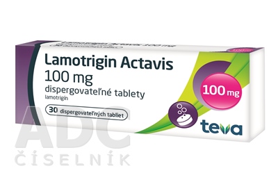 Lamotrigin Actavis 100 - ADC.sk