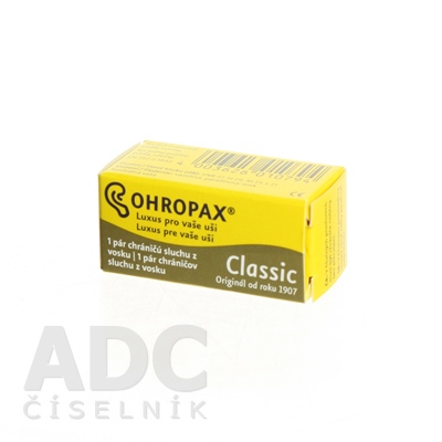 OHROPAX CLASSIC Ušné vložky