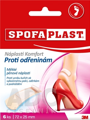 3M SPOFAPLAST č.186 Náplasti Komfort