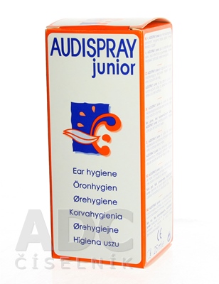 AUDISPRAY JUNIOR SPREJ NA UŠNÚ HYGIENU