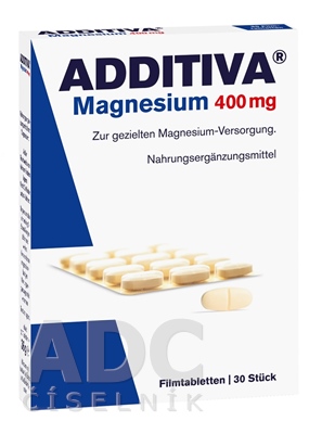 ADDITIVA Magnézium 400 mg