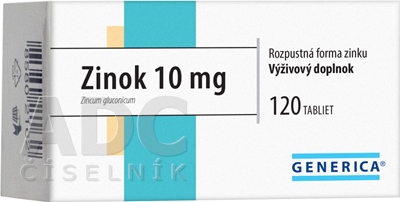 GENERICA Zinok 10 mg