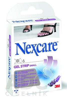 3M Nexcare GEL STRIP SMALL náplasti gélové